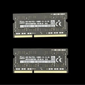 Two 4 GB Ram Chips for iMac. Late 2015. 4 gigabytes each. Total 8 GB